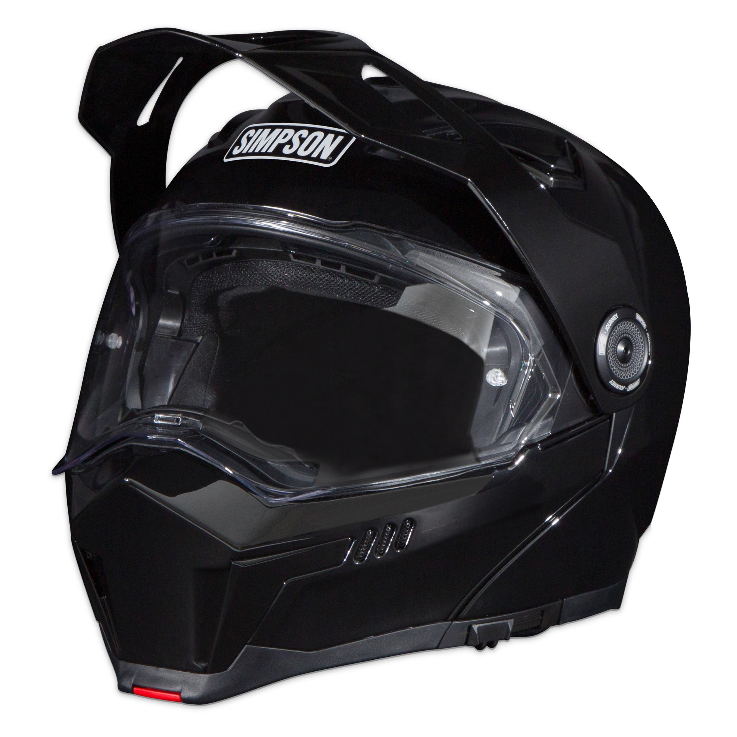 Simpson Racing Motorcycle Journey Bandit Helmet - Black - JB2LG
