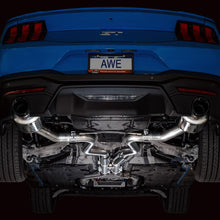 AWE Touring Edition Catback Exhaust - Dual Diamond Black Tips (2024-2026 Mustang GT) - 3015-33650