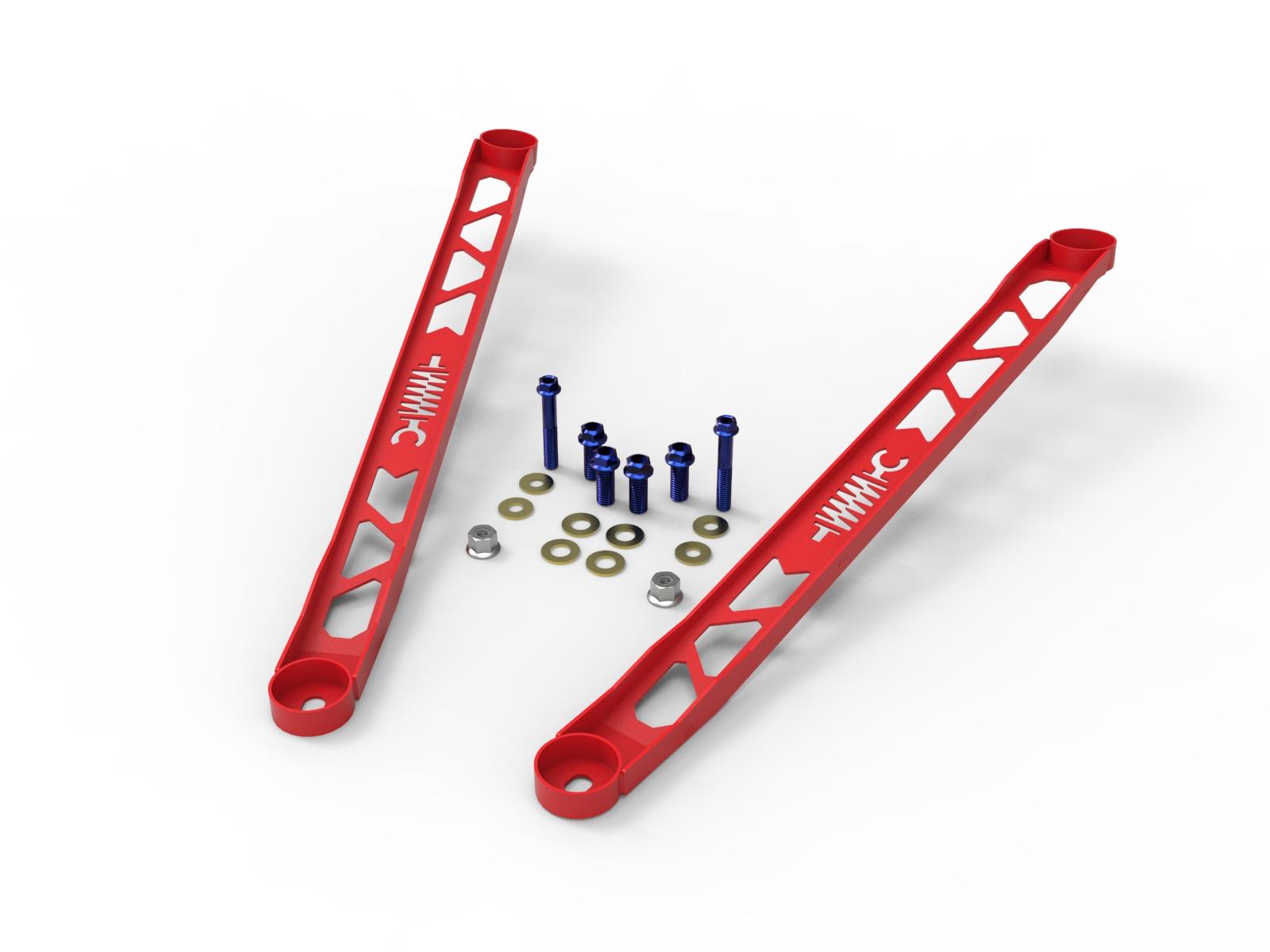 aFe CONTROL Front Suspension Strut Brace Blue (2020-2022 GR Supra) - 450-721003-R