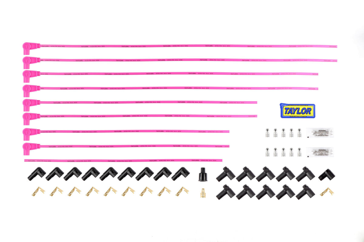 TAYLOR CABLE 8mm Spiro-Pro univ 8 cyl 90 Pink - 78751