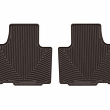 WeatherTech 24-26 Lexus TX 2nd Row Rear All-Weather Floor Mats - Black
