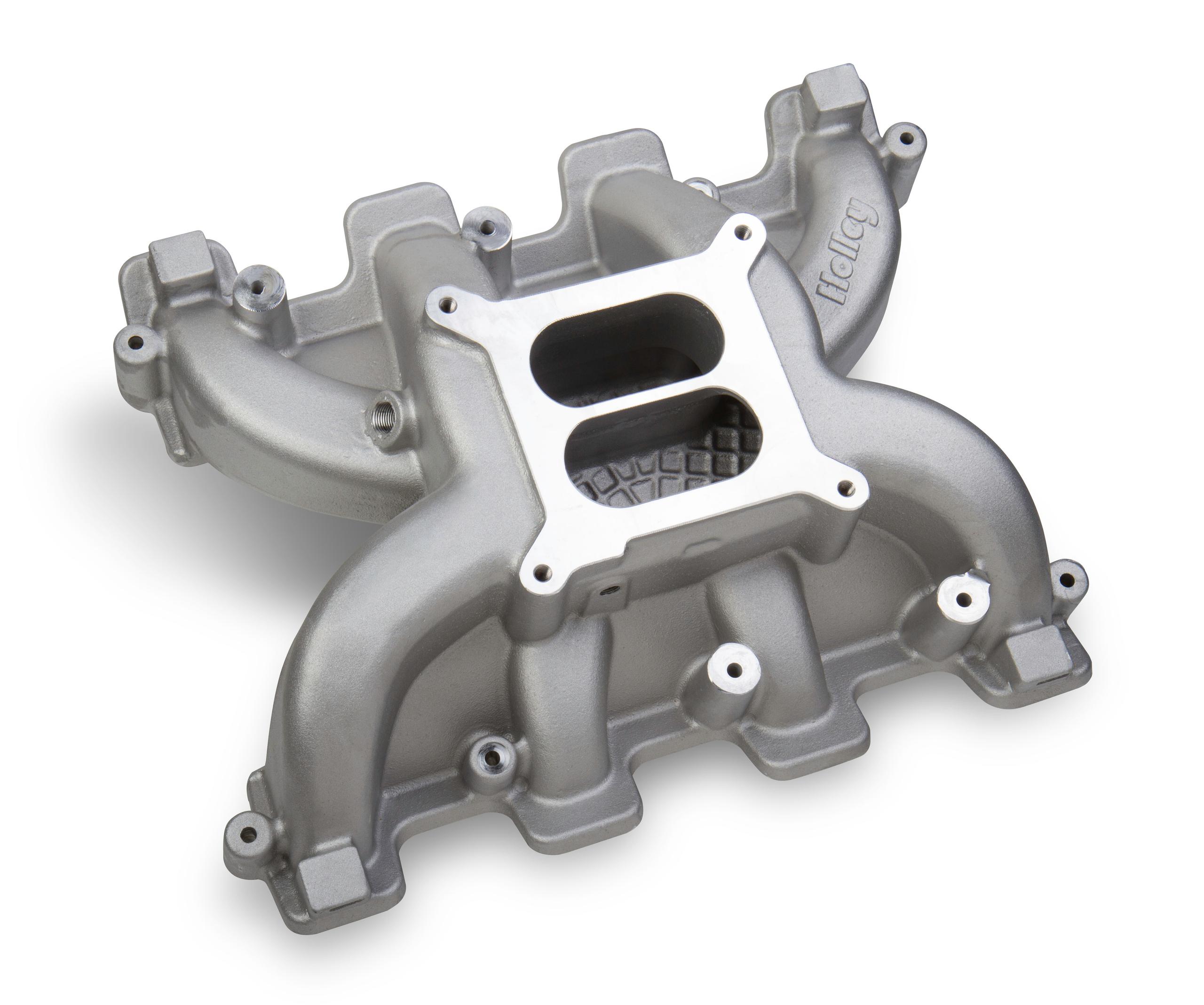 Holley Dual Plane Carbureted Intake - GM LS3/L92.  - 300-129