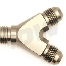 DeatschWerks 8AN Male Flare To 8AN Male Flare 90-Degree Coupler Fitting