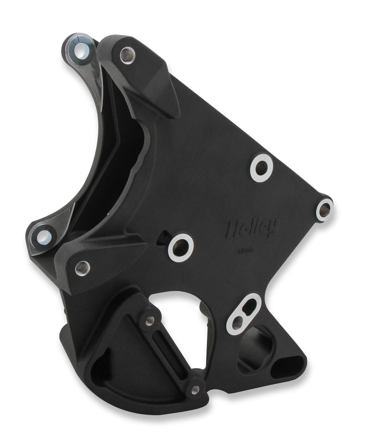 Holley LS/LT Accessory Drive Bracket - Passenger's &amp; Driver's Side Brackets Black.  - 20-132BK