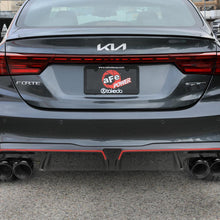 AFE Takeda 3 IN to 2-1/2 IN 304 Stainless Steel Axle-Back Exhaust w/ Black Tips (2022-2024 Forte GT) - 49-37039-B
