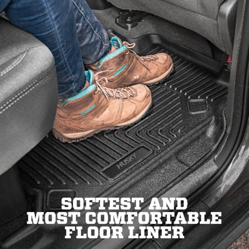 Husky Liners 18-26 Volkswagen Atlas X-Act Contour Black Floor Liners (3rd Seat)