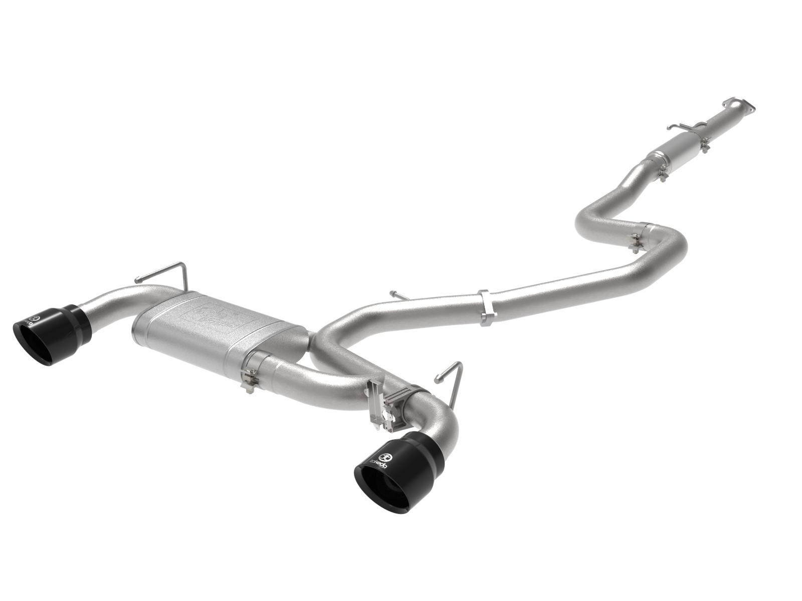AFE Cat-Back Exhaust System (2019-2020 Hyundai Veloster N L4-2.0L (t)) - 49-37008-B