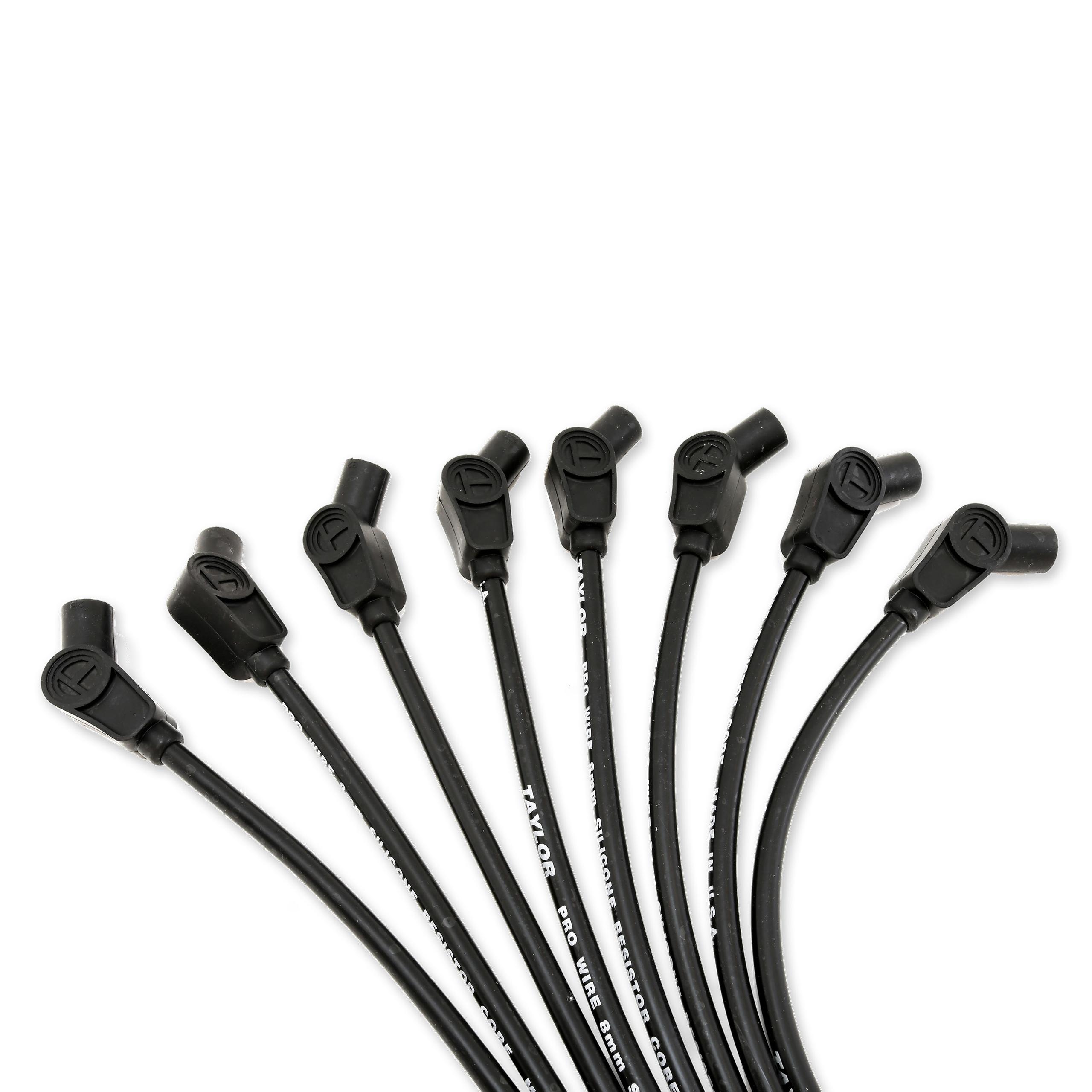 TAYLOR CABLE 8mm Pro Wire RC univ 8 cyl 135 black - 70053