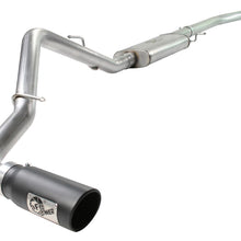 AFE MACH Force-Xp 3" 409 Stainless Steel Cat-Back Exhaust System - Black Tip (1999-2003 GM Silverado / Sierra 1500 V6/V8)- 49-44012-B