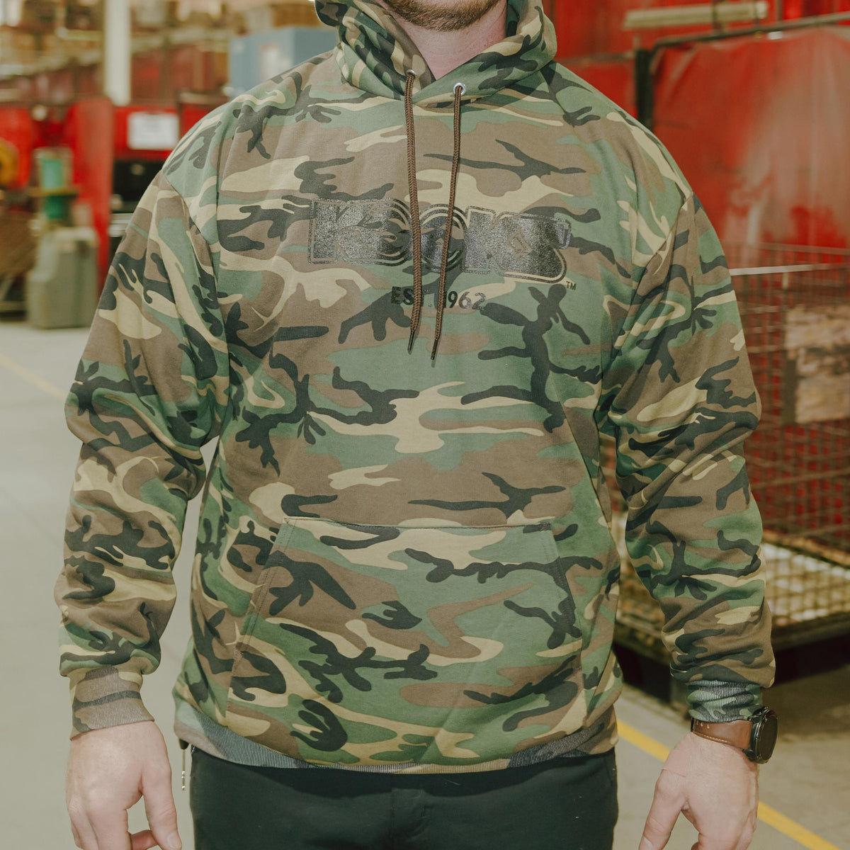 Kooks Camo Pullover Hoodie - HS-100610