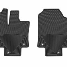 WeatherTech 24-25 Lexus TX 1st Row Front All-Weather Floor Mats - Black