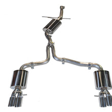 AWE Tuning Audi B8 A5 2.0T Touring Edition Exhaust - Quad Outlet Polished Silver Tips - 3015-42022
