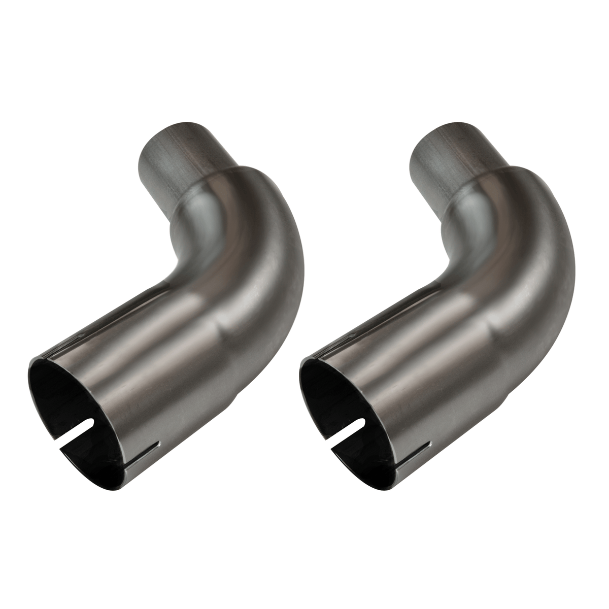 Kooks PAIR of 3" x 2-1/4" SS OEM Connection Adapters. 2015-2026 Mustang GT 5.0L. - 11513000-2