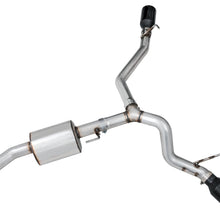 AWE Tread Edition Catback Dual Exhaust for Jeep JT 3.6L - Diamond Black Tips (2020-2021 Jeep Gladiator) - 3015-33101