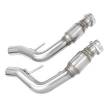 Kooks 3" SS GREEN Catted X-Pipe. 2014-2017 Chevrolet SS. Connects to OEM Mufflers. - 25103301