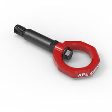 aFe CONTROL Rear Tow Hook Red (2020-2021 GR Supra, GR Supra, GR Supra) - 450-721001-R