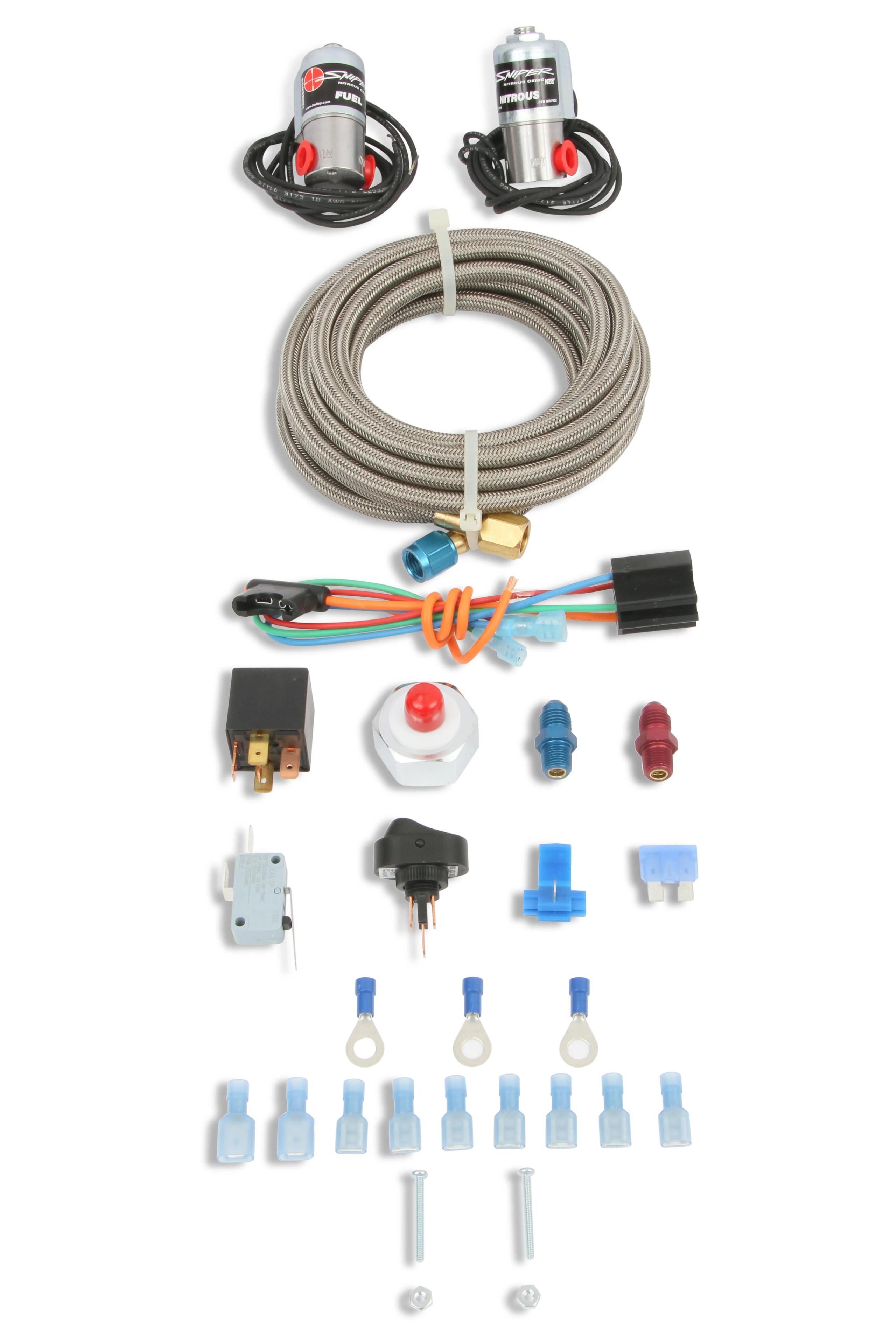 Nos 07163NOS Sniper Plate Kit, 90Mm Gm Ls, 4-Bolt