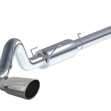 AFE Large Bore-HD 5 IN 409 Stainless Steel Cat-Back Exhaust System w/ Polished Tip (2004-2007 Ram 2500, Ram 3500) - 49-42012