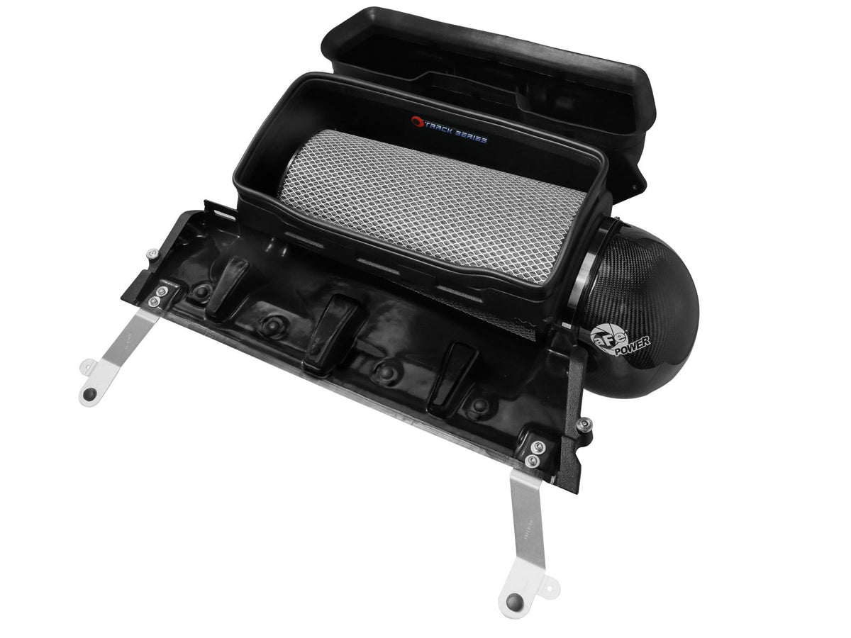 AFE Track Series Stage-2 Carbon Fiber Intake System w/ Pro DRY S Filter - 57-10022D