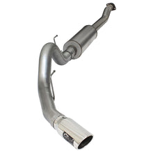 AFE MACH Force-Xp 4 IN 409 Stainless Steel Cat-Back Exhaust System w/Polished Tip (2015-2020 F-150, F-150) - 49-43069-P