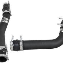 AFE BladeRunner 3 IN Aluminum Hot and Cold Charge Pipe Kit Black (2003-2007 Ram 2500, Ram 3500) - 46-20014