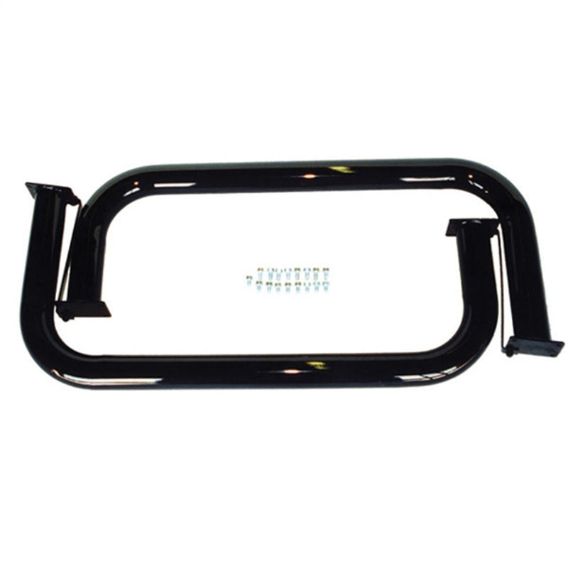 Rugged Ridge Tube Side Step Kit Black Round; 76-86 Jeep Cj7 - 11504.03