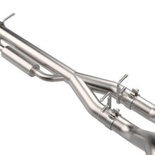 AFE Vulcan Series 3 IN to 3-1/2 IN Stainless Steel Cat-Back Exhaust System Black (2021-2025 F-150 Raptor) - 49-33151-B