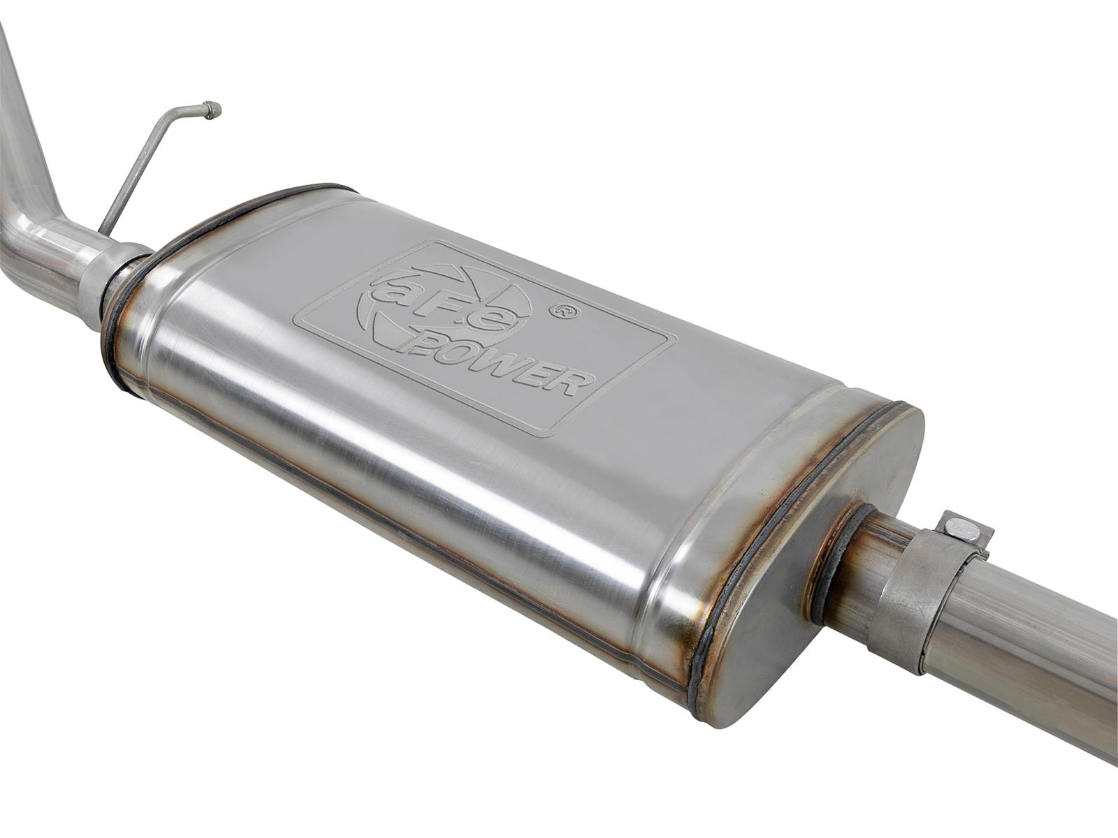AFE Cat-Back Exhaust System (2019-2020 GM Trucks V6-4.3L/V8-5.3L) - 49-44107-B