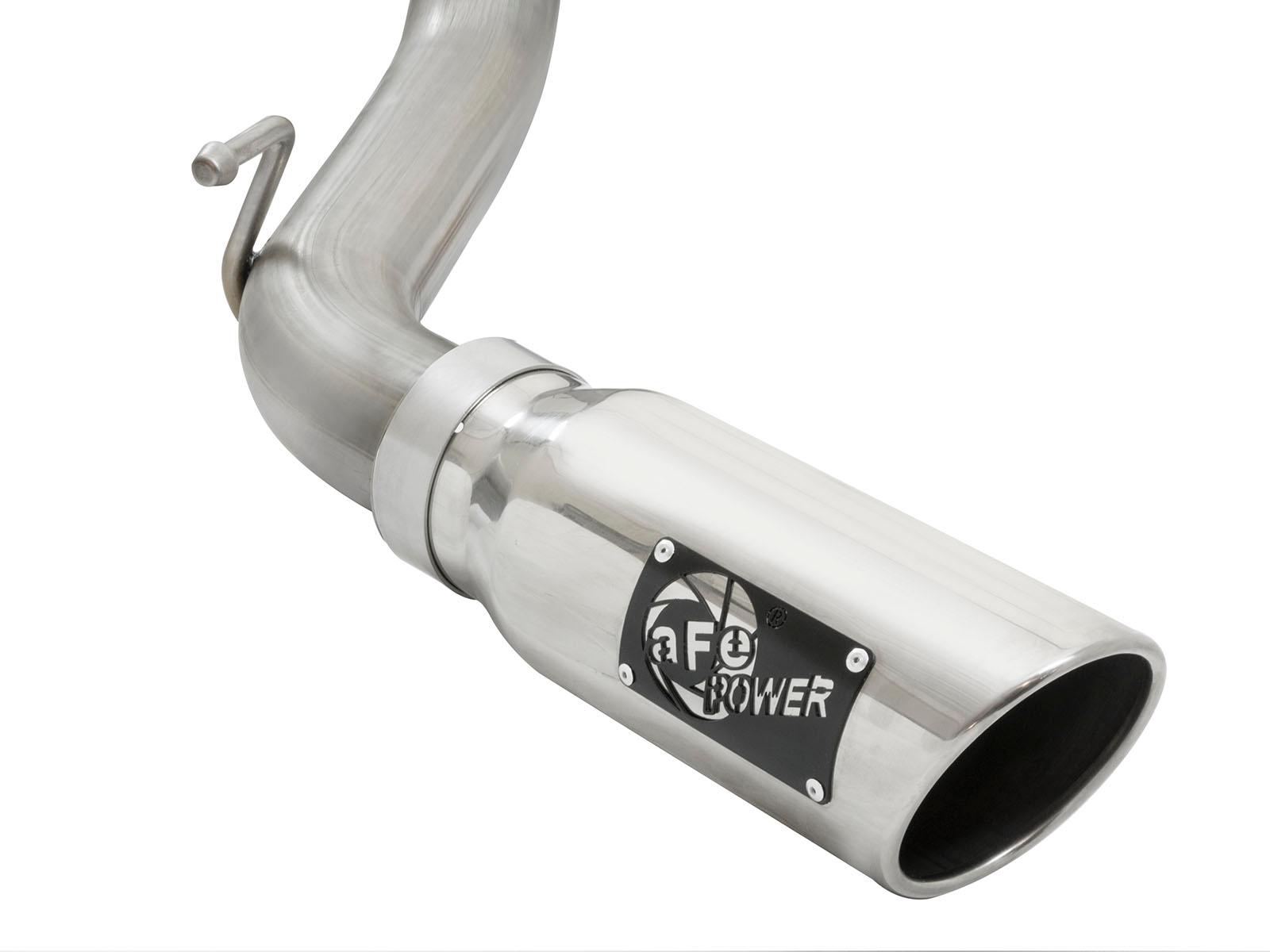 AFE MACH Force-Xp 3 IN 409 Stainless Steel Cat-Back Exhaust System w/Polished Tip (2016-2021 Tacoma) - 49-46026-P