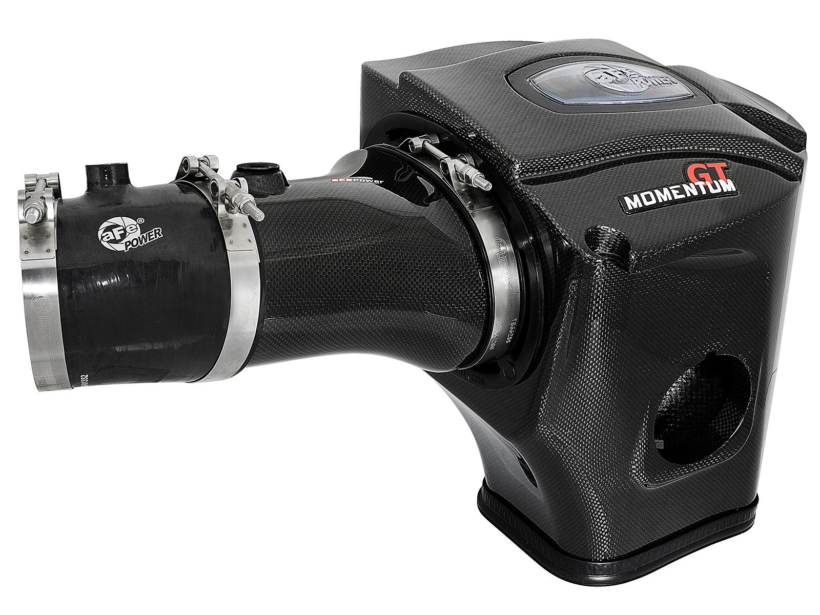 AFE Black Series Carbon Fiber Cold Air Intake System w/ Pro 5R & Pro DRY S Filters (2017-2018 Challenger, Charger) - 52-72205-CF