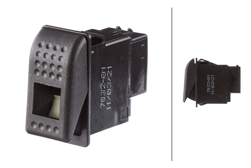 Hella Switch Rocker Spst W/ Loc Light