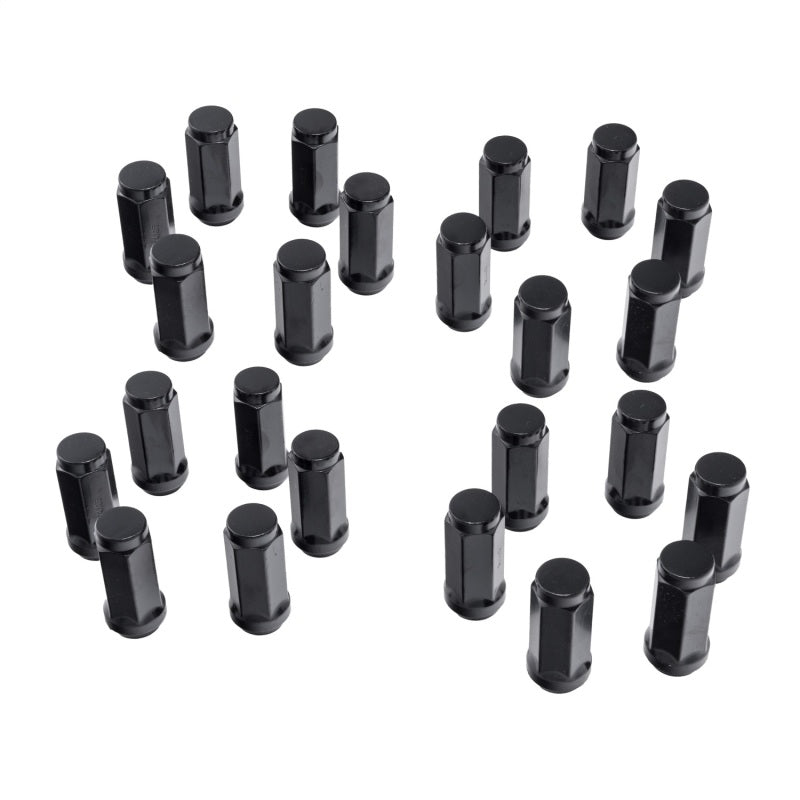 Rugged Ridge Wheel Lug Nut Set Of 24 Black M14-1.5 - 16715.32