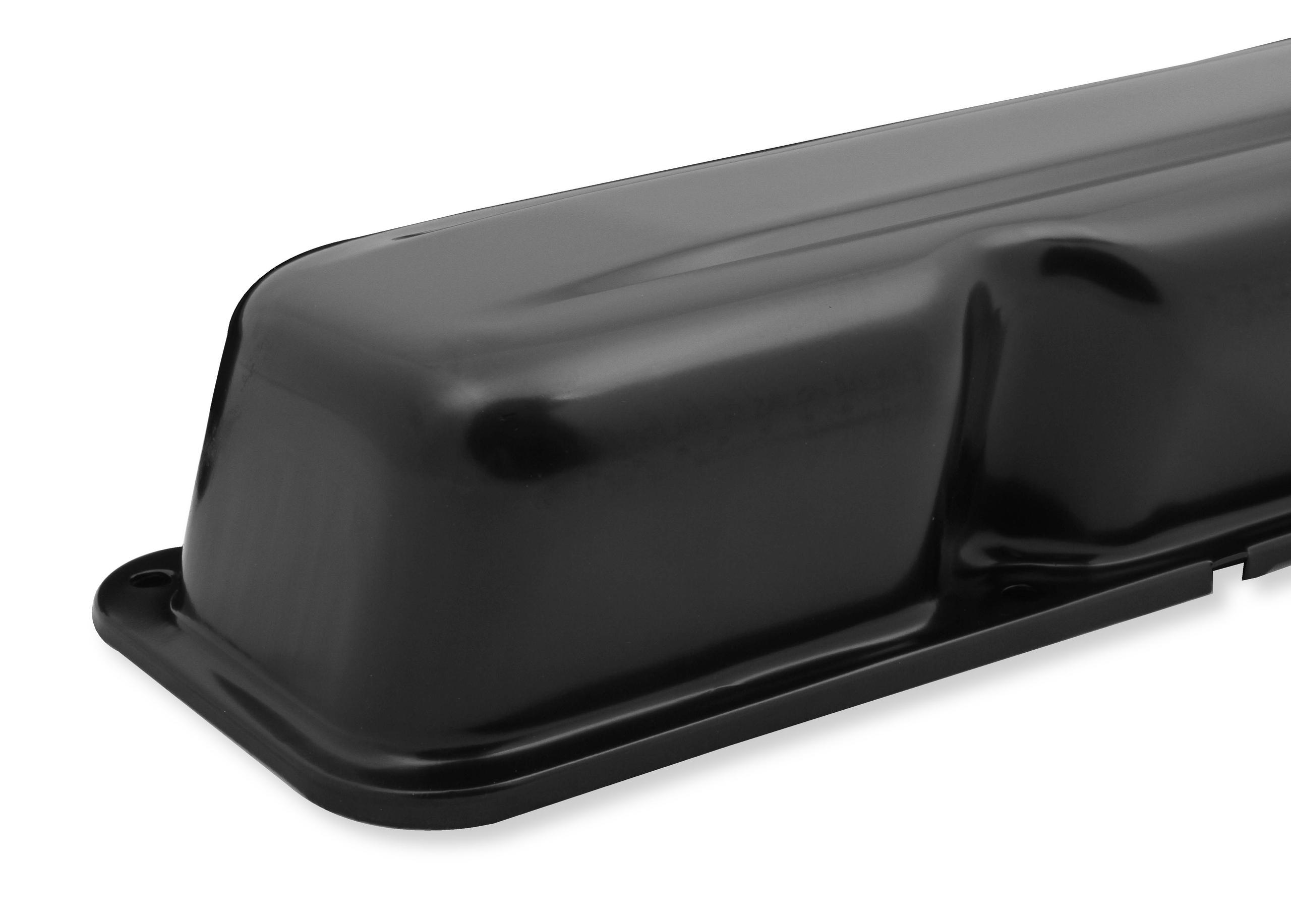 Mr. Gasket Valve Cover - Black.  - 9830BMRG