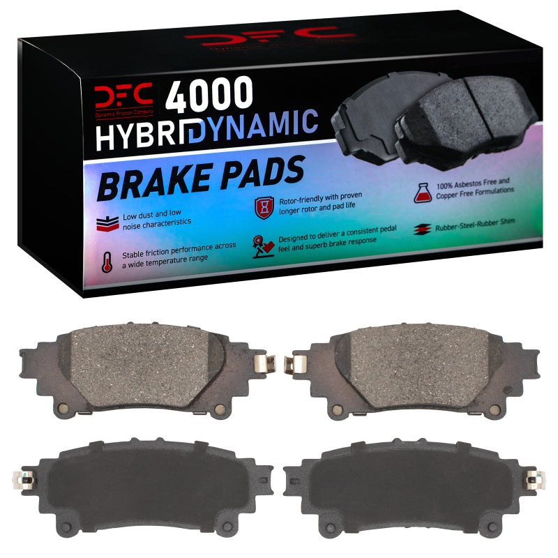 DFC 13-20 Lexus Rc350 Rear 4000 Hybridynamic Brake Pads