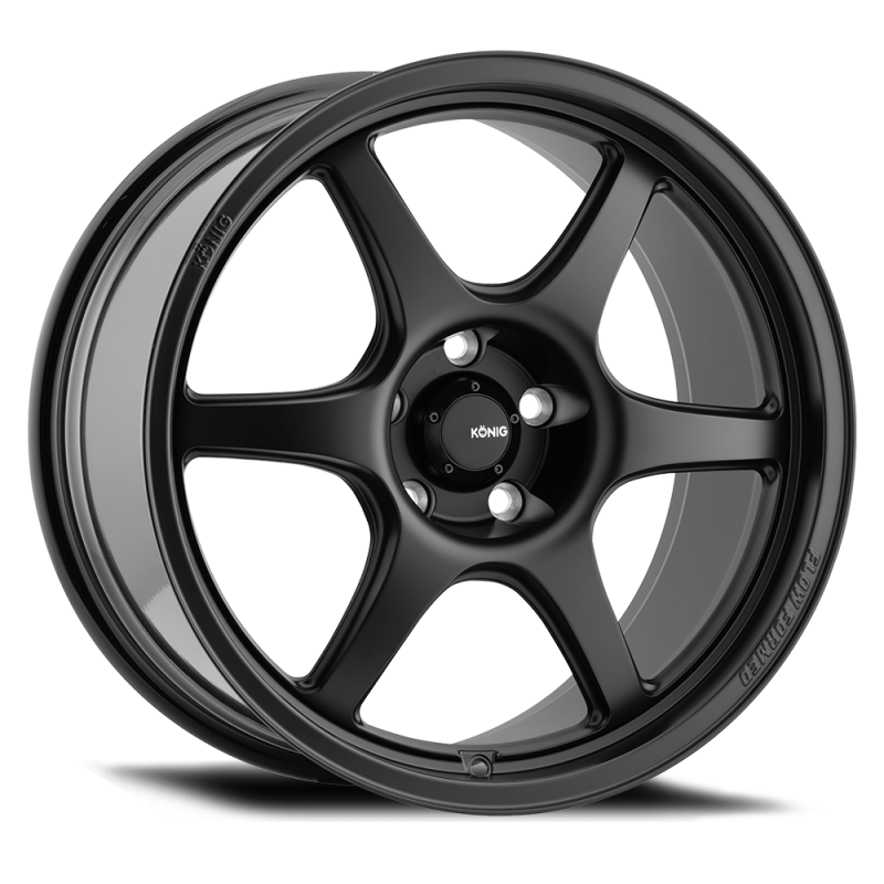 Konig Hexaform 17X8 5X114.3 Et38 Matte Black - HF87514385