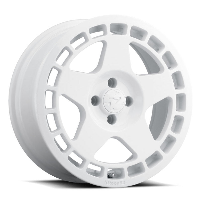 fifteen52 17x7.5 (4x108TURBOMAC Wheel, 5.88 BS in RALLY WHITE (GLOSS WHITE) - TURRW-77548+42