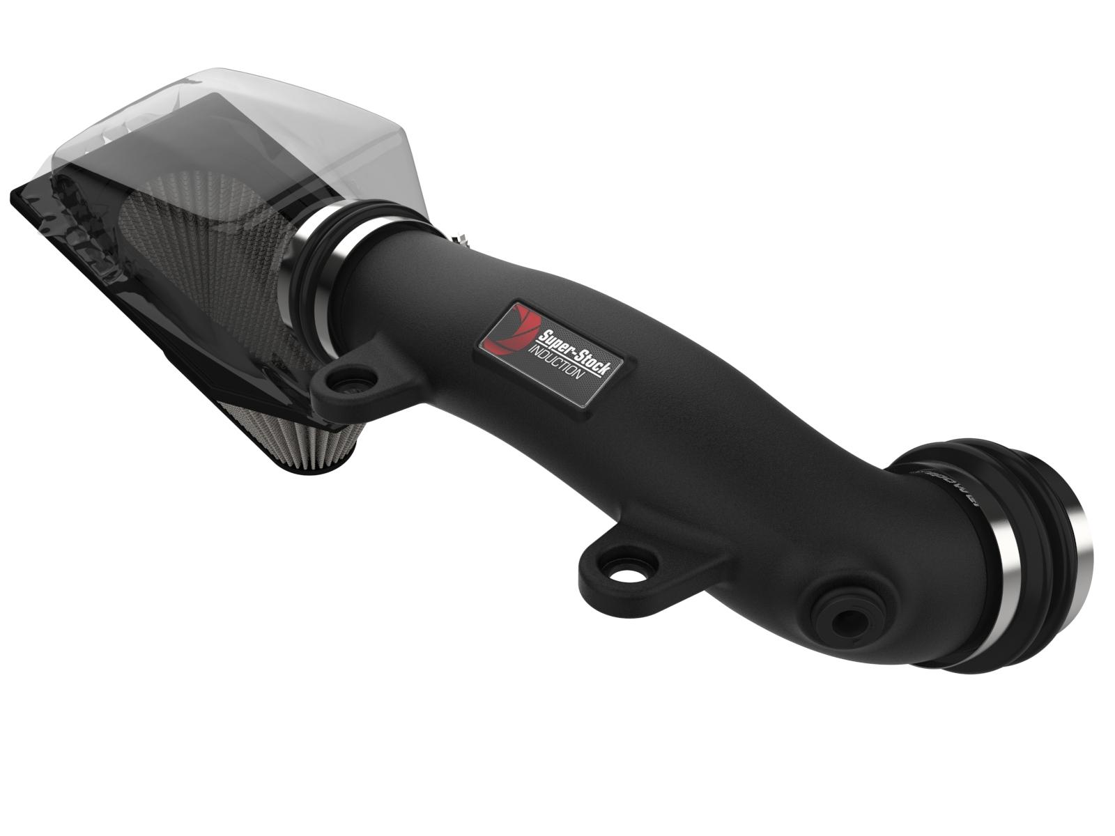 AFE Super Stock Induction System w/ Pro DRY S Media (2018-2021 Wrangler, Wrangler) - 55-10010D