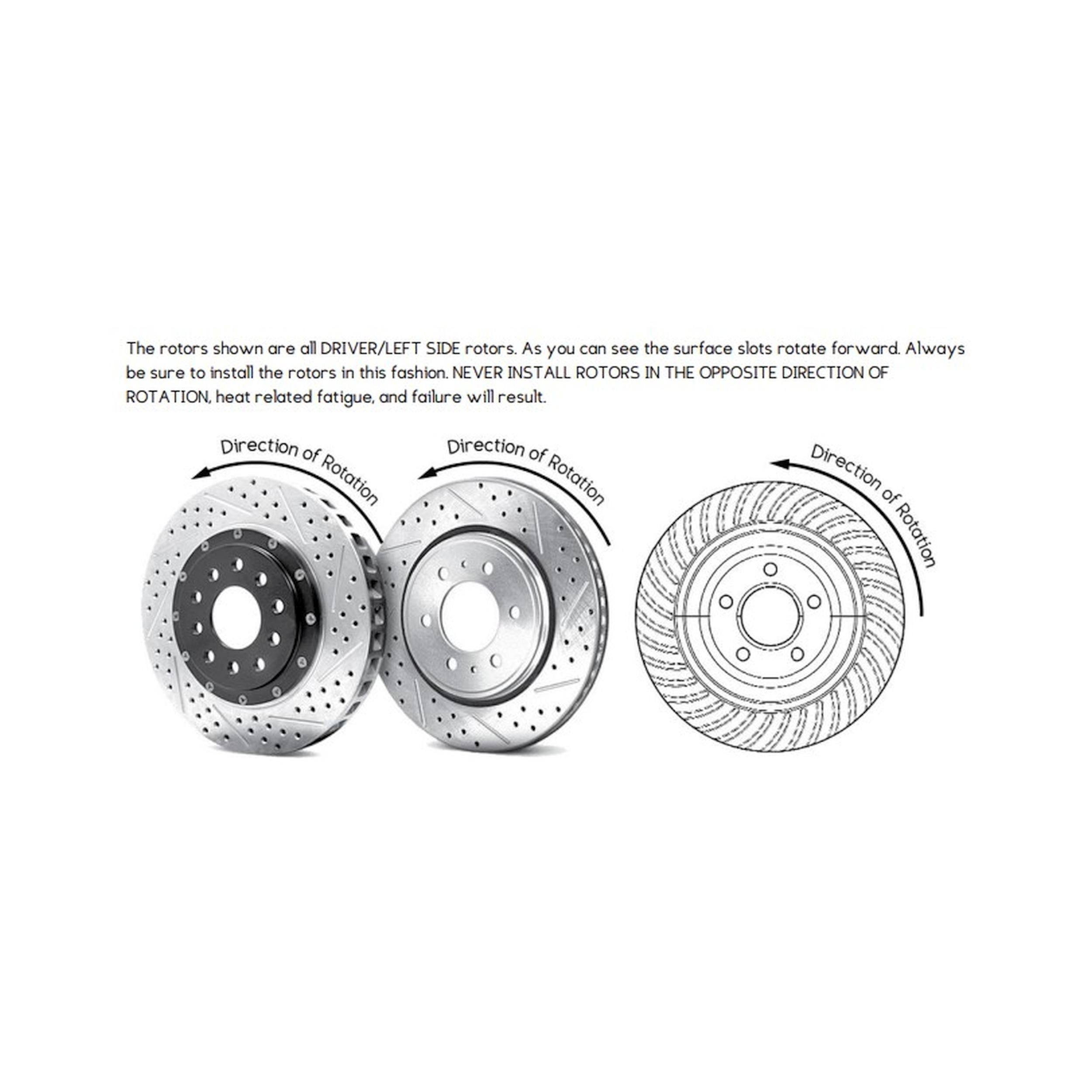 Baer 14" Pro+ Rear Brake Kit, Grabber Blue, SDZ (1984-1987 Corvette) - 4302223GB