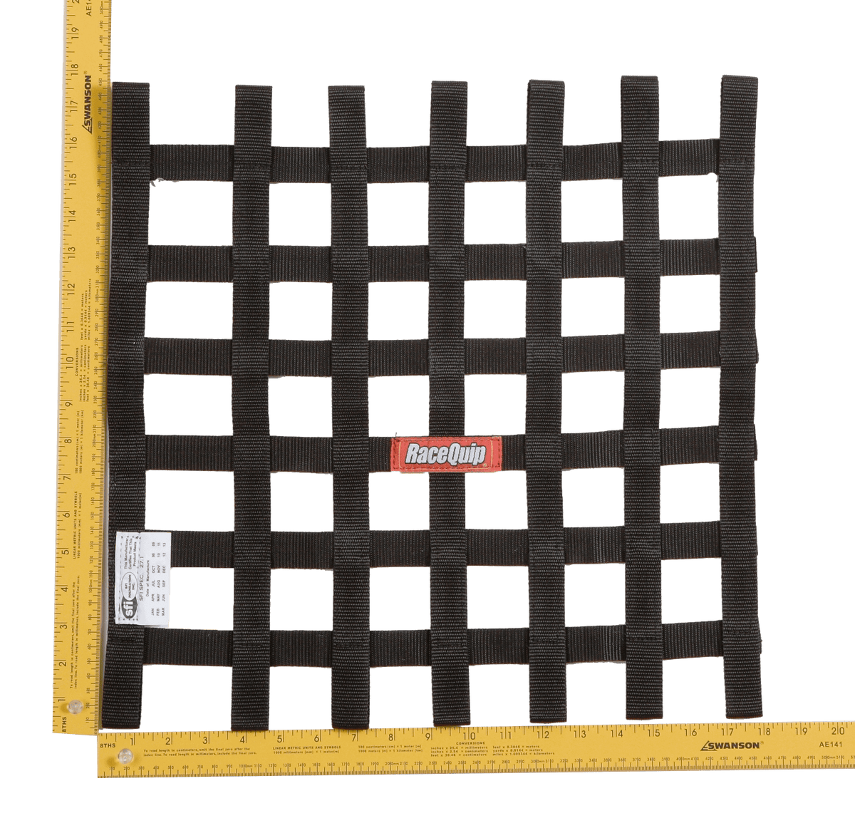 RaceQuip Ribbon Style Race Car Window Net - 726003RQP