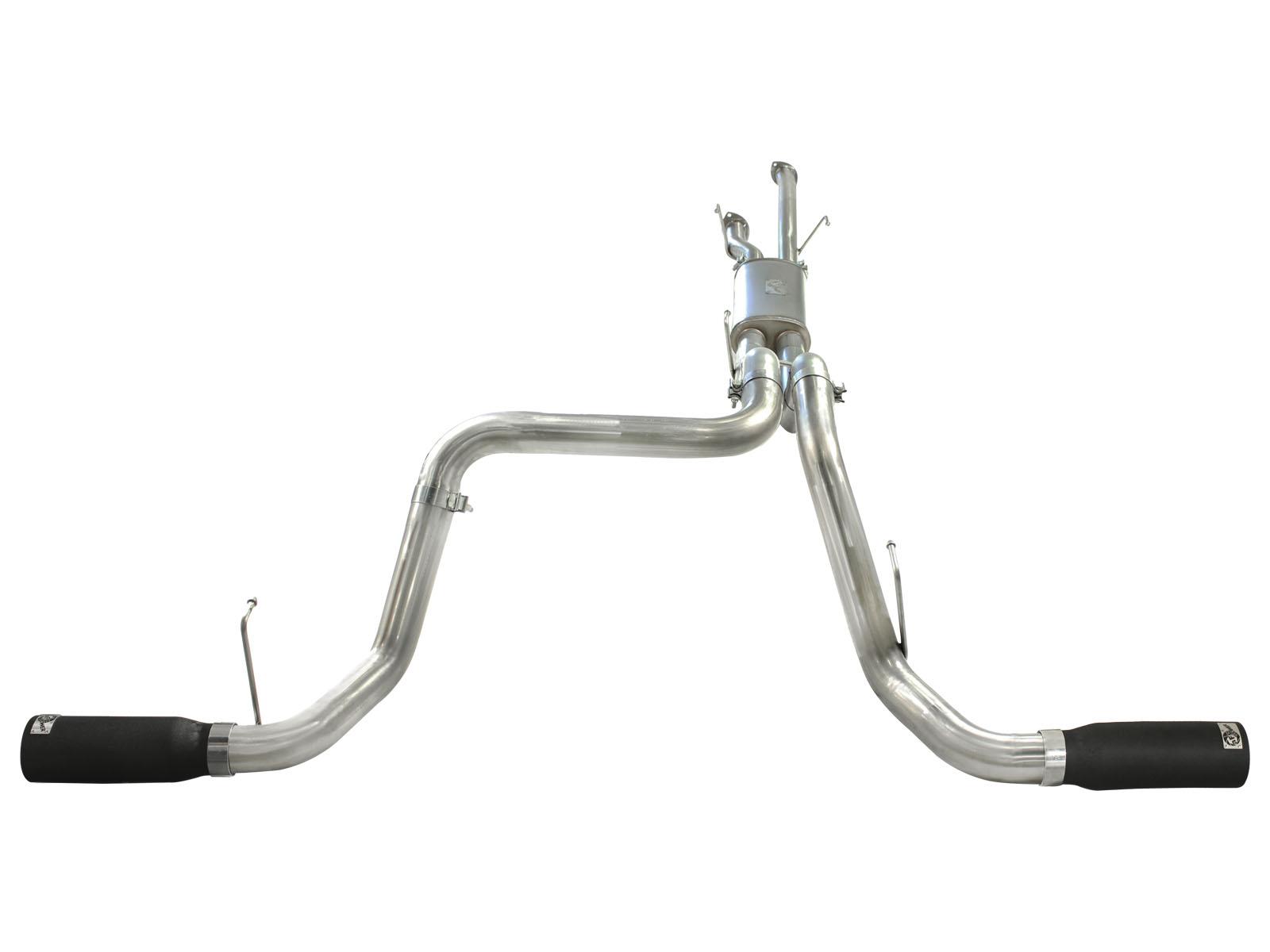 AFE MACH Force-Xp Cat-Back Exhaust w/ Black Tip (2010-2021 Tundra) - 49-46014-B