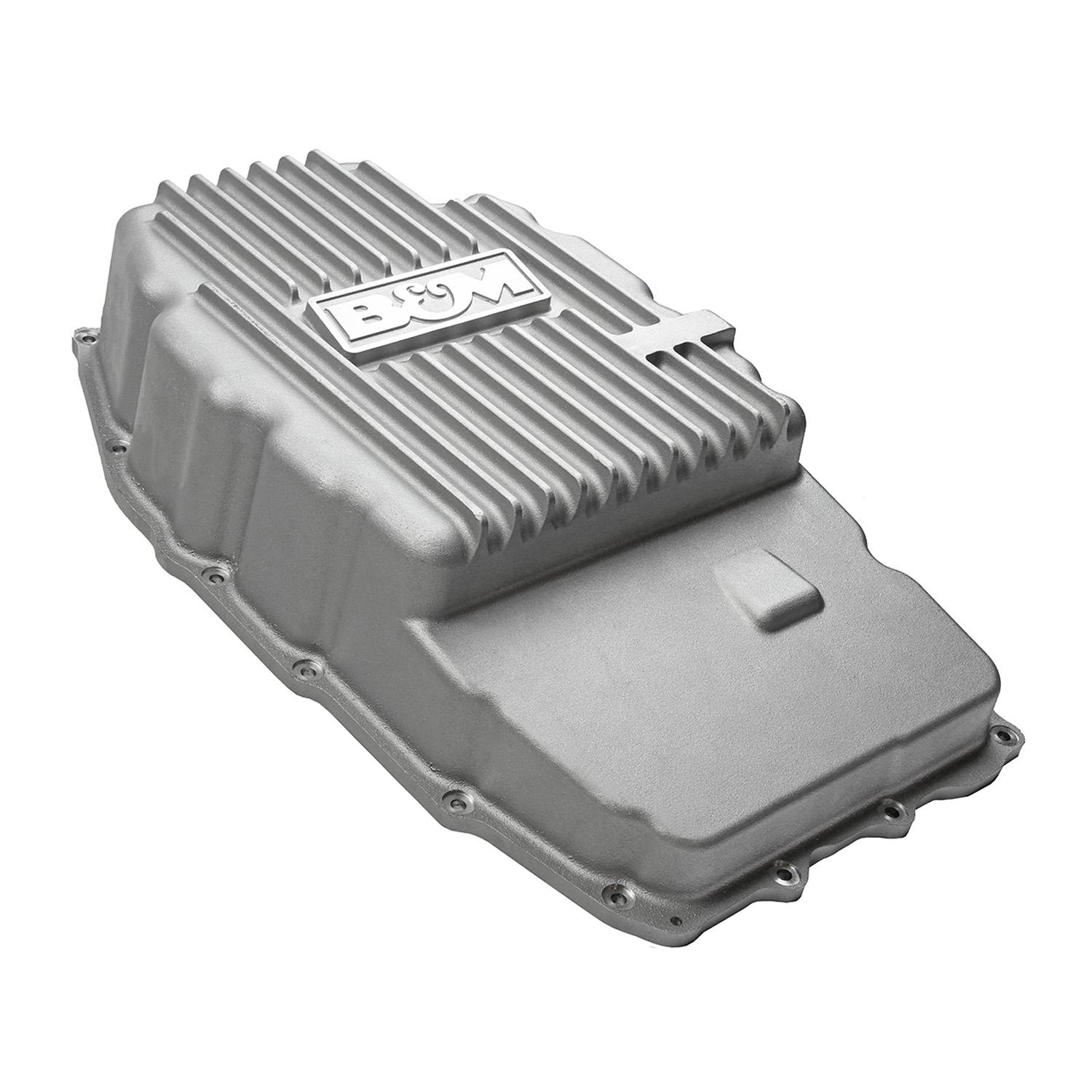 B&M 70396 Cast Trans Pan, Gm 8L90