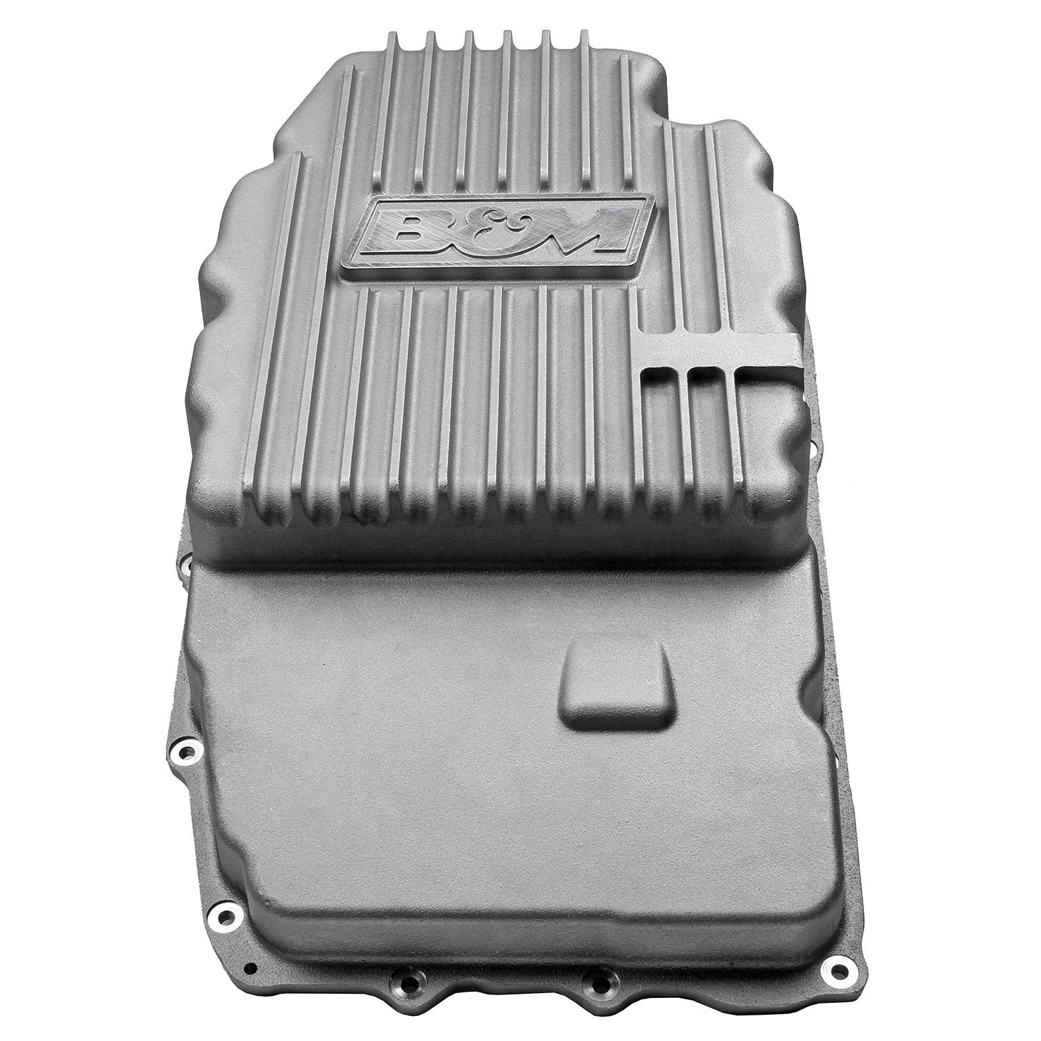 B&M 70396 Cast Trans Pan, Gm 8L90