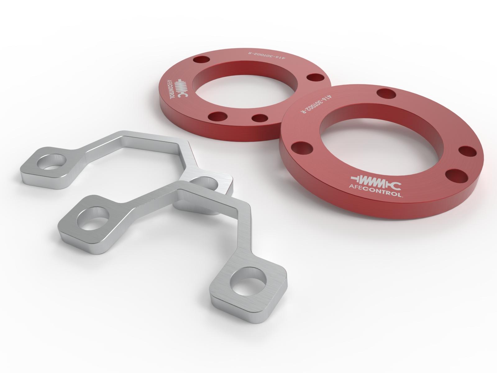 aFe CONTROL 1.25" Leveling Kit - Red (2021-2025 Bronco) - 416-30T002-R