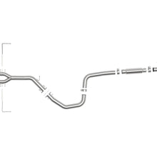 AFE Takeda 3 IN to 2-1/2 IN 304 Stainless Steel Cat-Back Exhaust Carbon Fiber Tip (Hyundai Veloster 19-20 L4-1.6L (t)) - 49-37011-C