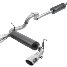 AFE Rebel Series Cat-Back Exhaust w/ Dual Polished Tip (2018-2021 Wrangler, Wrangler) - 49-38066-P
