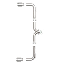 AFE Takeda 2-1/2 IN 304 Stainless Steel Axle-Back Exhaust System w/ Polished Tips (Mazda 3 14-18 L4-2.0/2.5L) - 49-37014-P