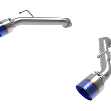 AFE Takeda 2-1/2 IN 304 Stainless Steel Axle-Back Exhaust System w/ Blue Flame Tips Nissan Z 2023 V6-3.0L (tt) (49-36137-L) - 49-36137-L
