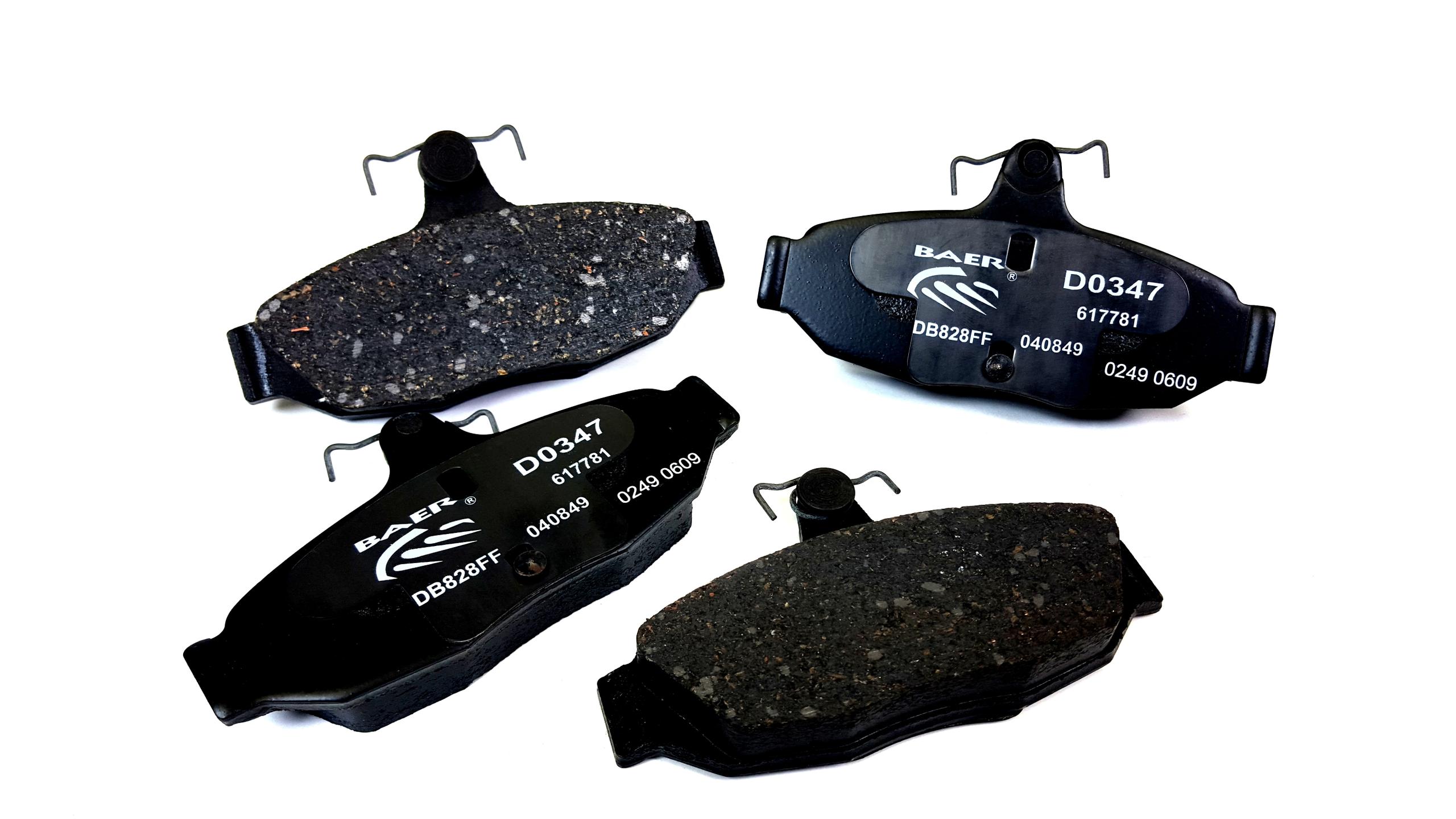 Baer Brake Pads Rear 89-93 ford 88-92 Lincoln 89-92 Merucry BAER Sport (1987-1993 Thunderbird, Continental, Taurus, Sable, Cougar, Mark VII, Mustang) - D0347