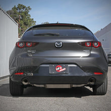 aFe Takeda 2.5" 304 Stainless Steel Axle-Back Exhaust System - Blue Flame Tip (2019-2022 Mazda 3 2.5L) - 49-37023-L
