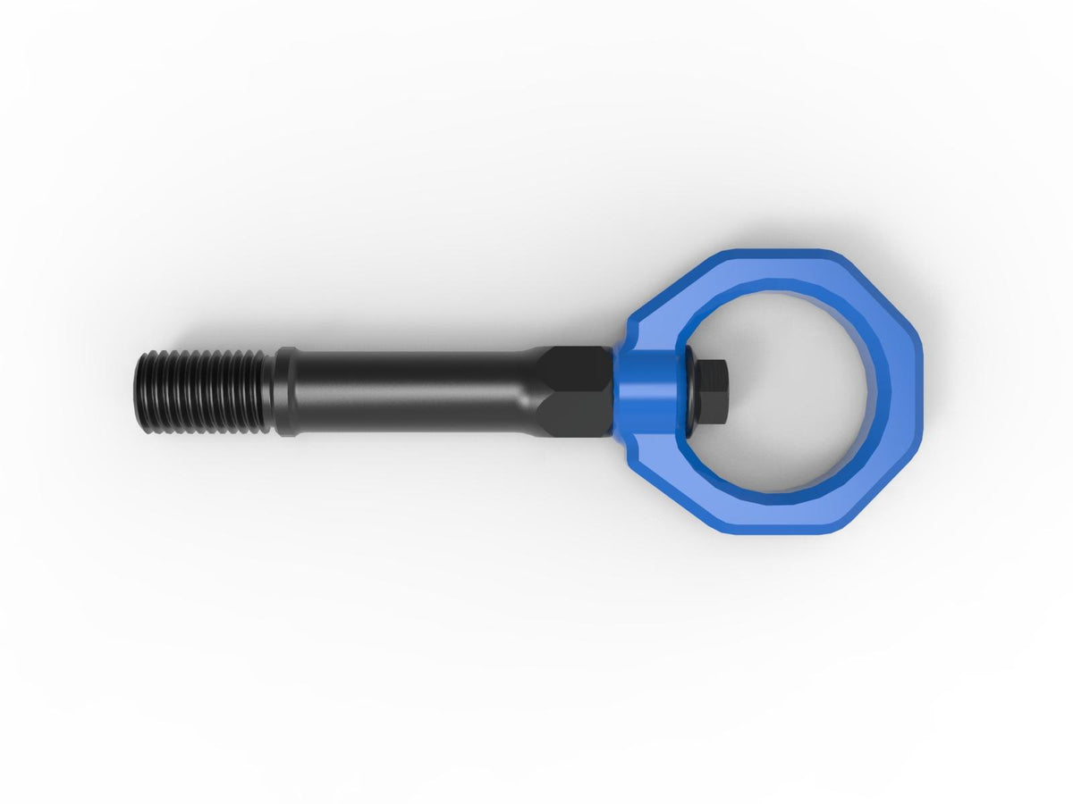 AFE Front Tow Hook Blue (2009-2023 Z 3.0, 3.7, 2009-2023 370Z 3.0, 3.7) - 450-712001-L